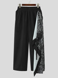 Mens Japan Irregular Print Wide Leg Pants SKUJ89295