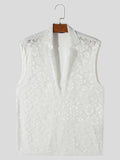 Mens Lace See Through Two Pieces Outfits SKUK57419